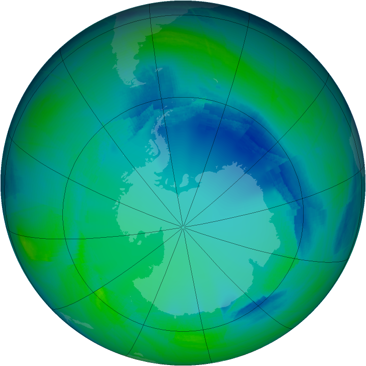 Ozone Map 2008-08-07